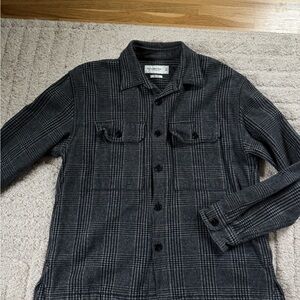 Abercrombie & Fitch Black and White Checkered Shirt